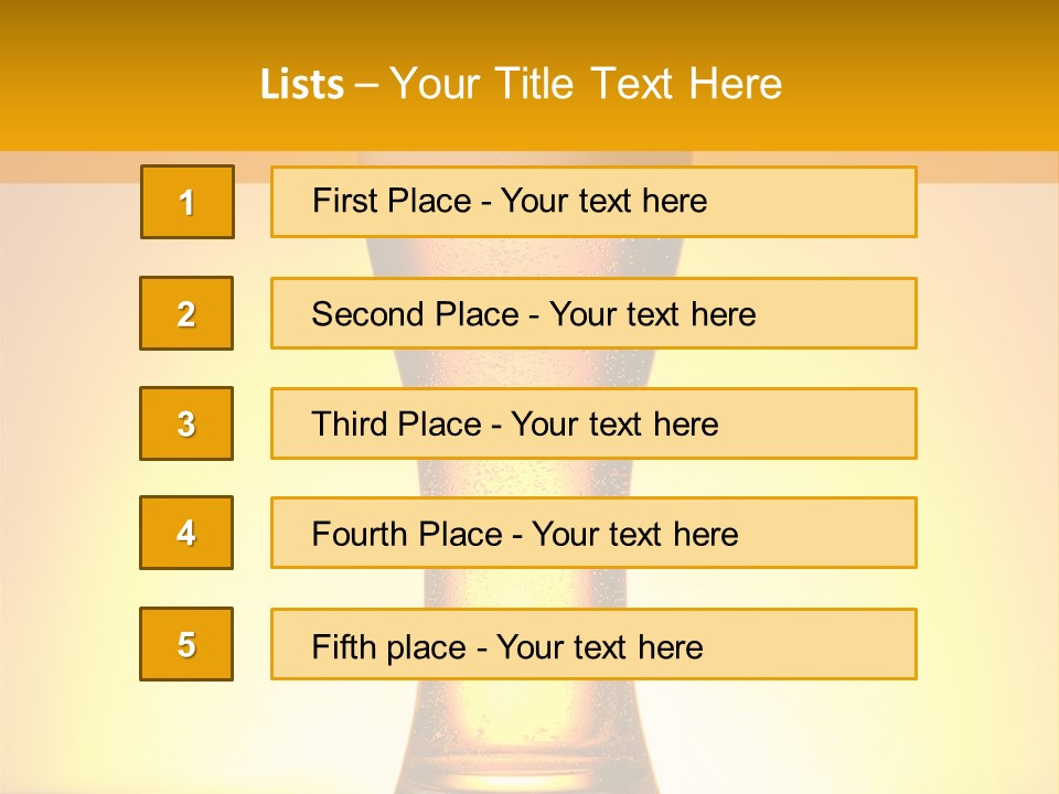 Wheat Bitter Nobody PowerPoint Template