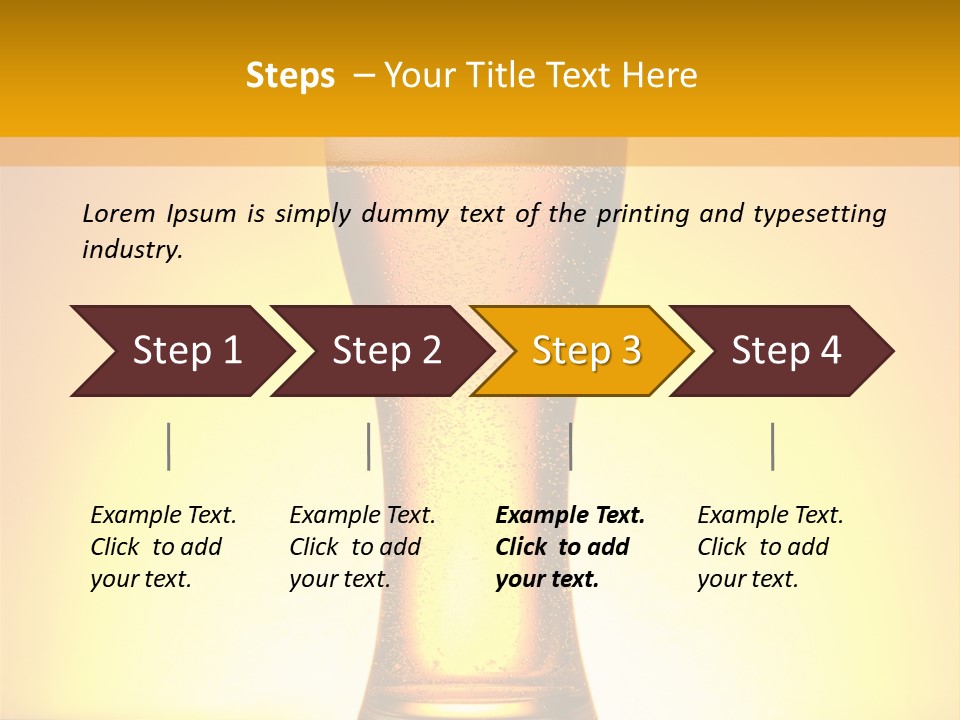 Wheat Bitter Nobody PowerPoint Template