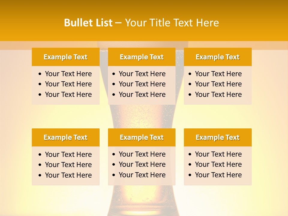 Wheat Bitter Nobody PowerPoint Template