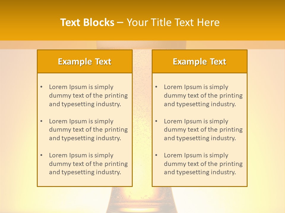 Wheat Bitter Nobody PowerPoint Template