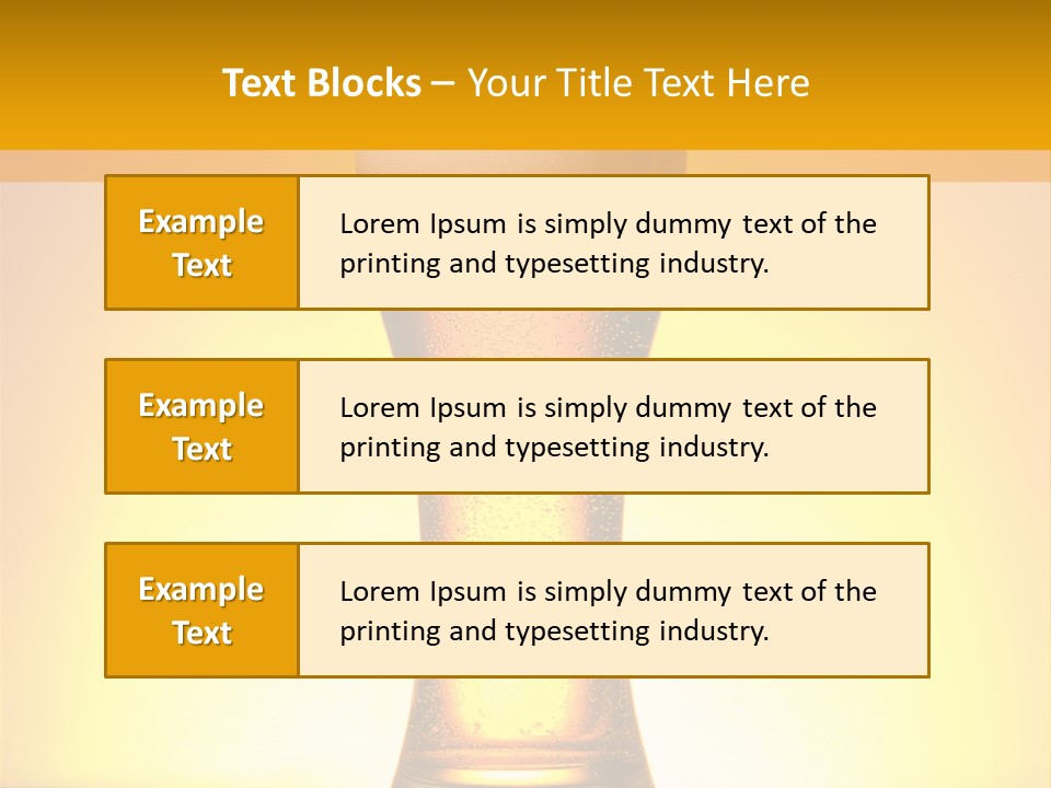Wheat Bitter Nobody PowerPoint Template