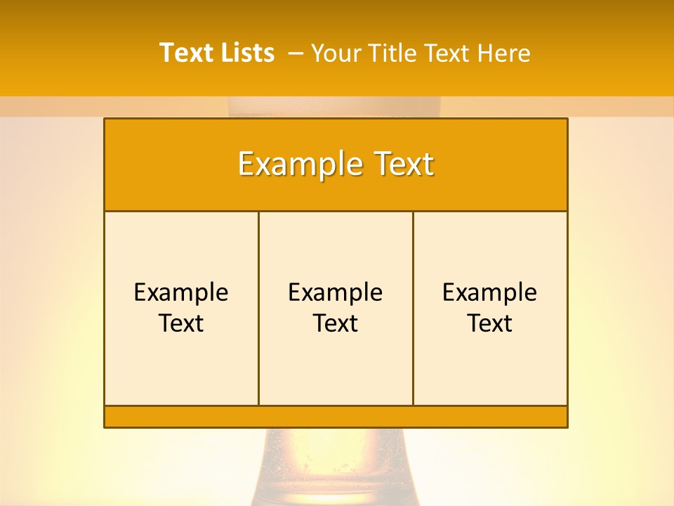 Wheat Bitter Nobody PowerPoint Template