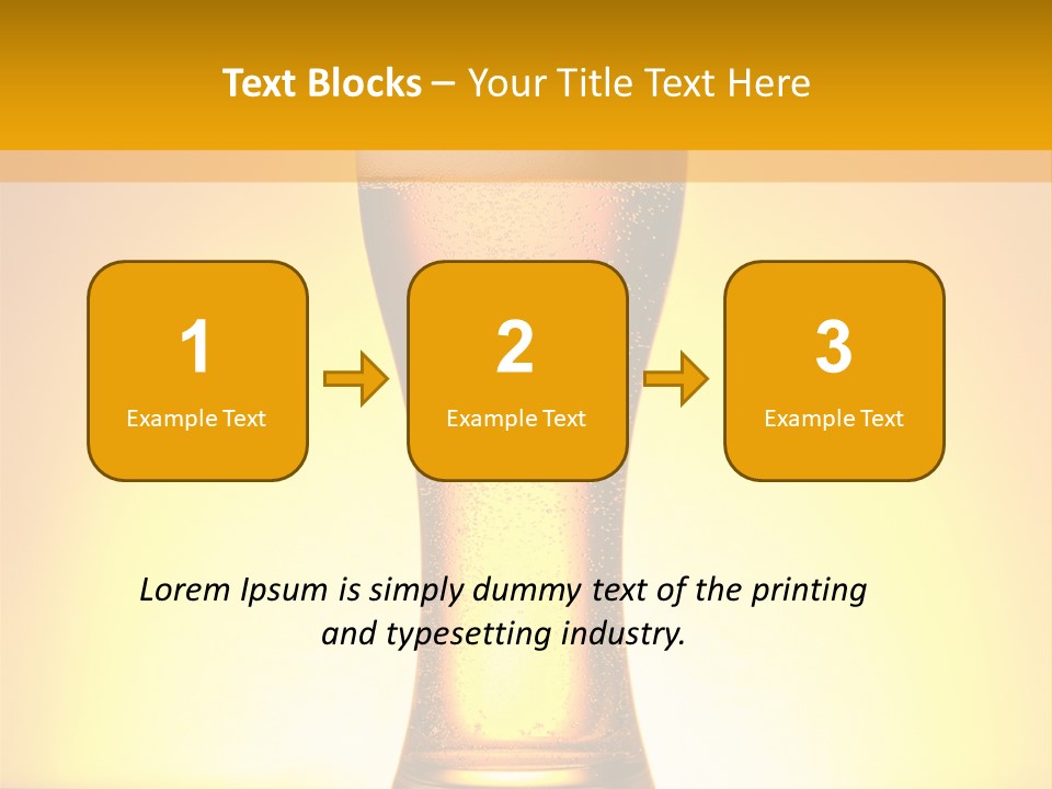 Wheat Bitter Nobody PowerPoint Template