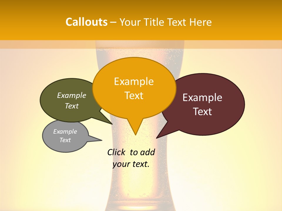 Wheat Bitter Nobody PowerPoint Template