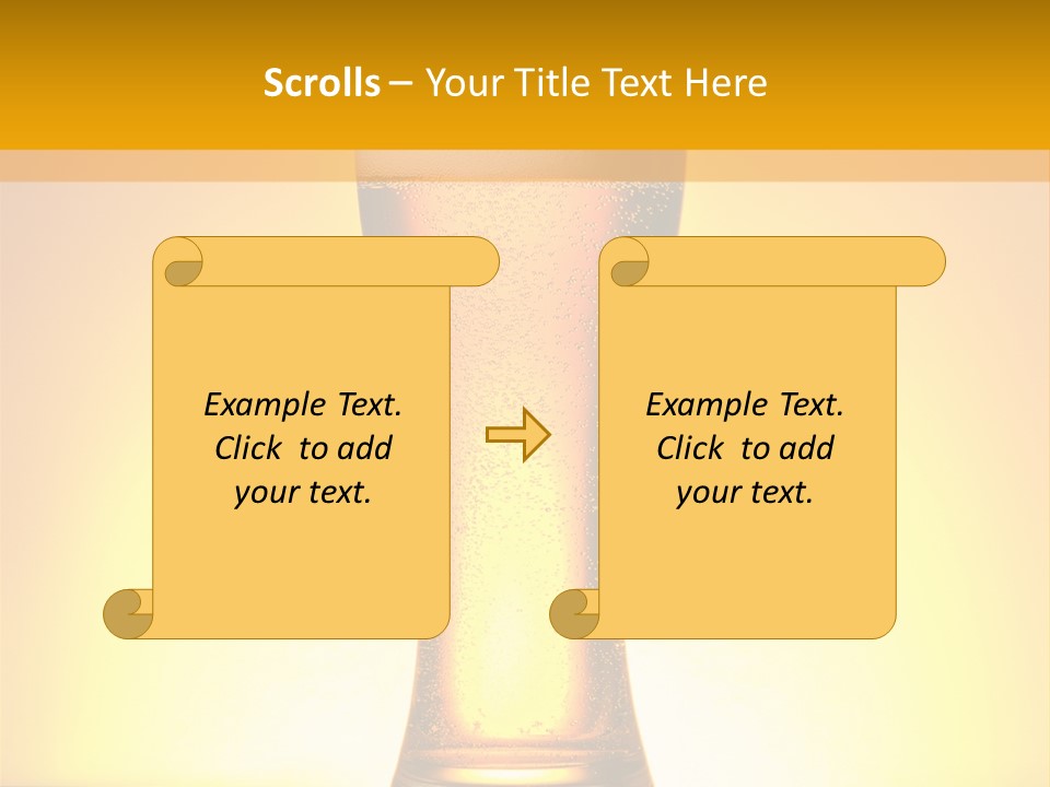 Wheat Bitter Nobody PowerPoint Template