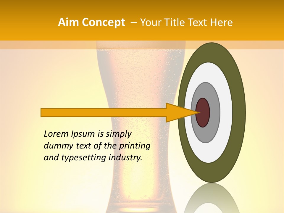 Wheat Bitter Nobody PowerPoint Template