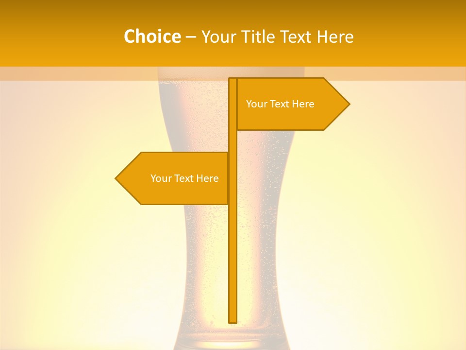 Wheat Bitter Nobody PowerPoint Template