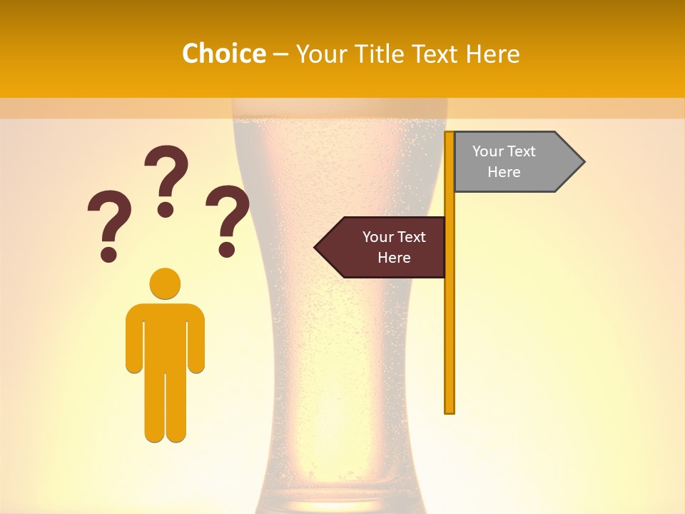 Wheat Bitter Nobody PowerPoint Template