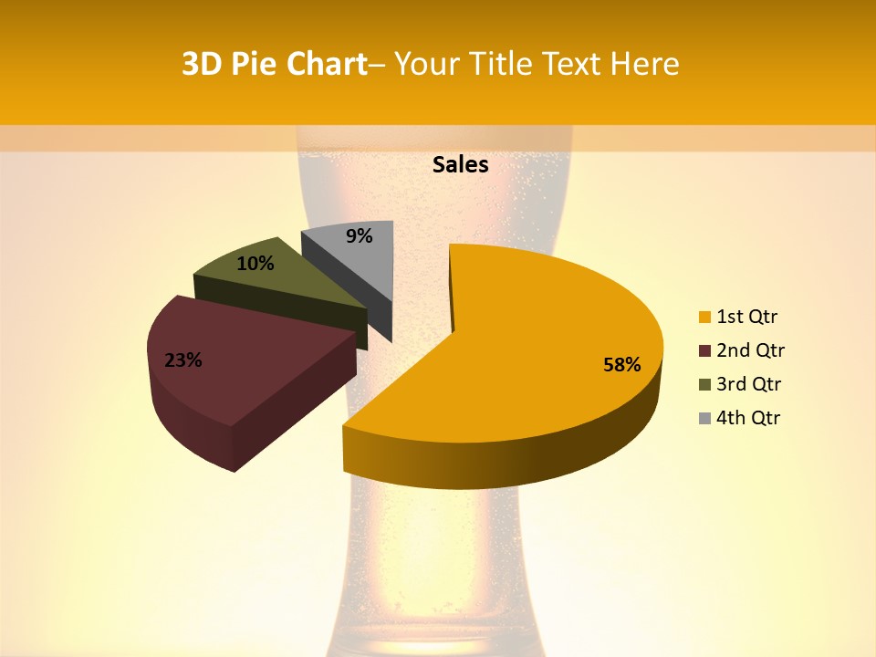 Wheat Bitter Nobody PowerPoint Template