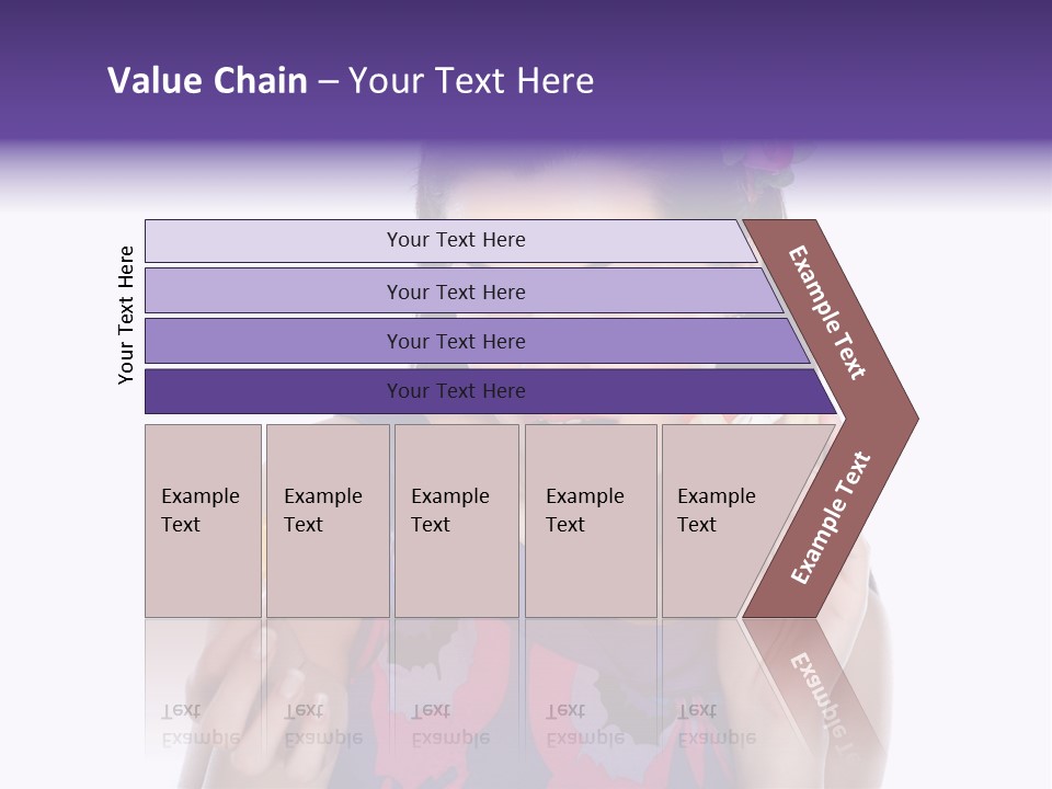 Portrait Fashion Teenagers PowerPoint Template