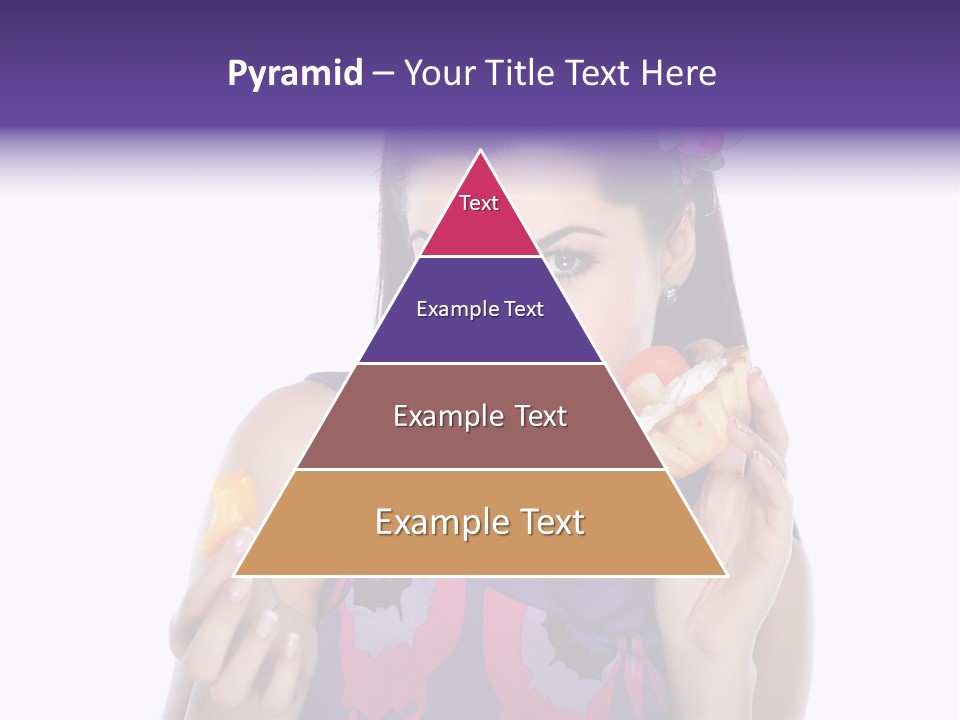 Portrait Fashion Teenagers PowerPoint Template