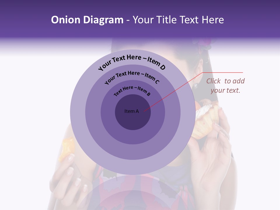 Portrait Fashion Teenagers PowerPoint Template