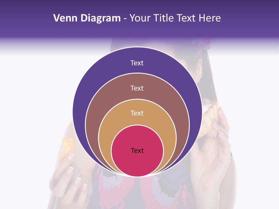 Portrait Fashion Teenagers PowerPoint Template