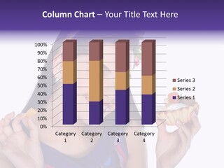 Model Cute Portrait PowerPoint Template