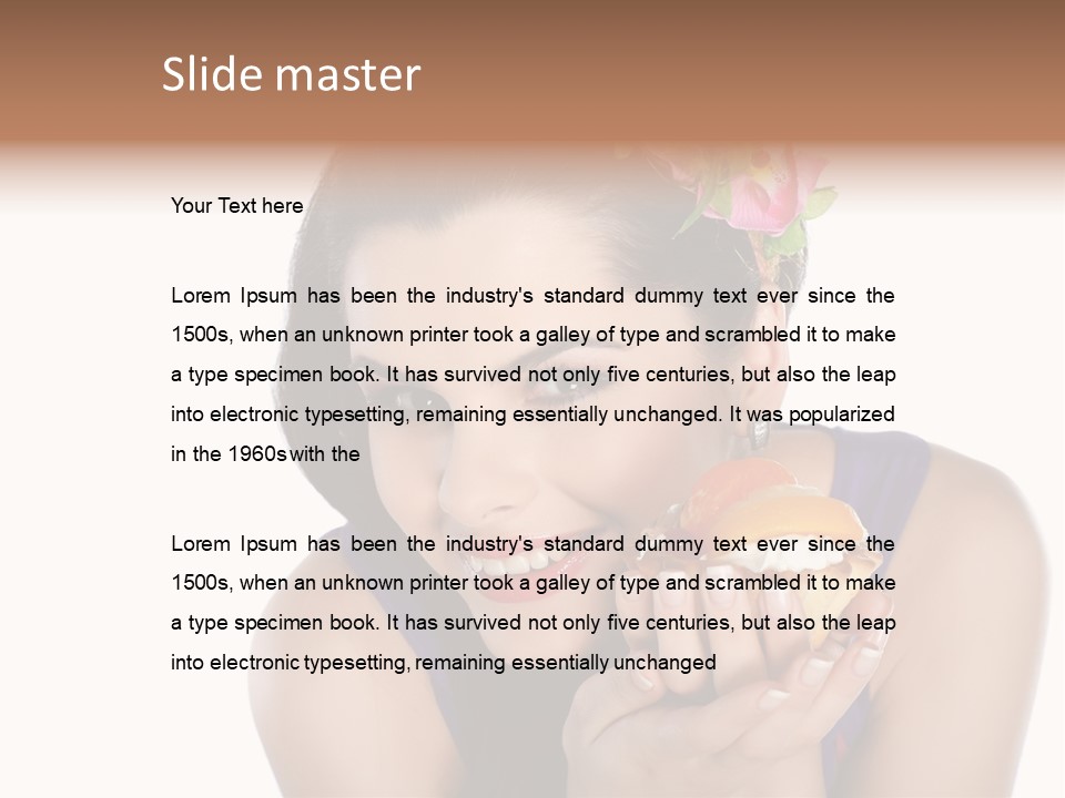 Adult Glamour One PowerPoint Template