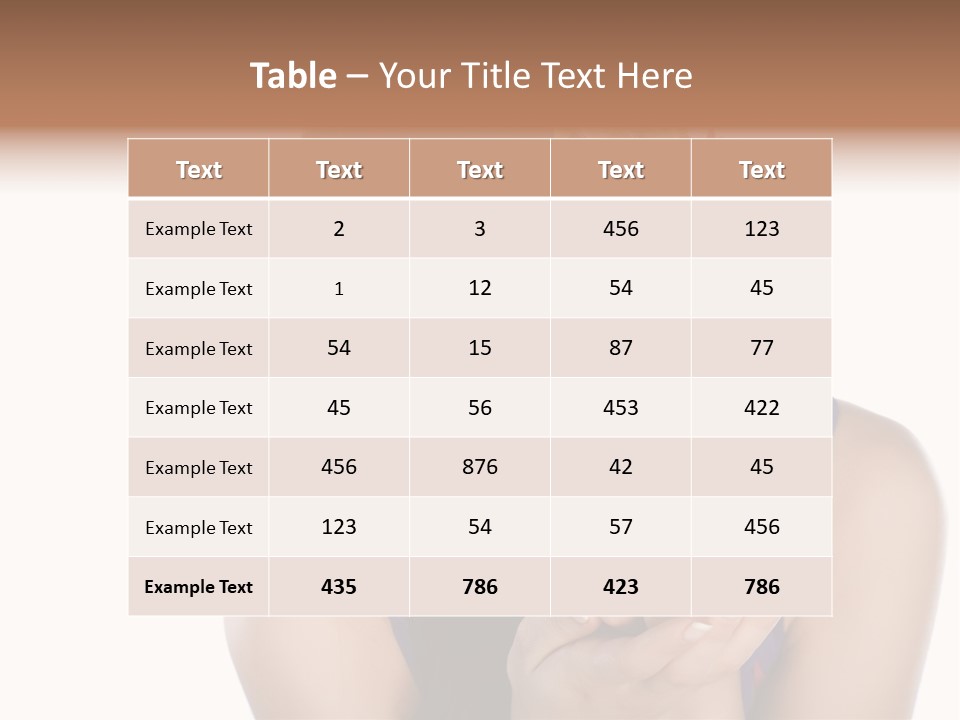 Adult Glamour One PowerPoint Template