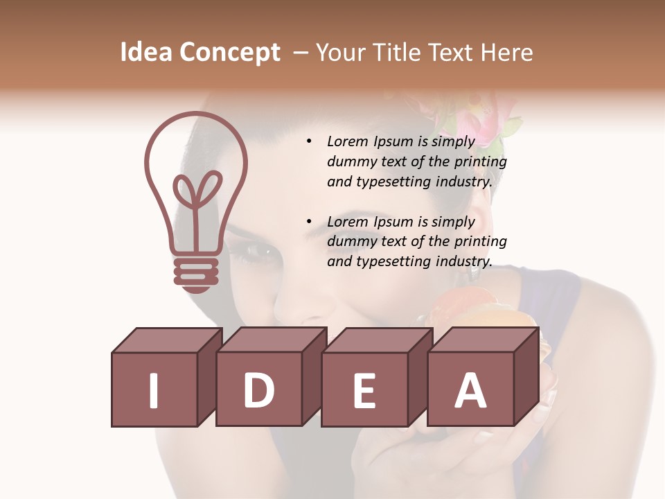 Adult Glamour One PowerPoint Template