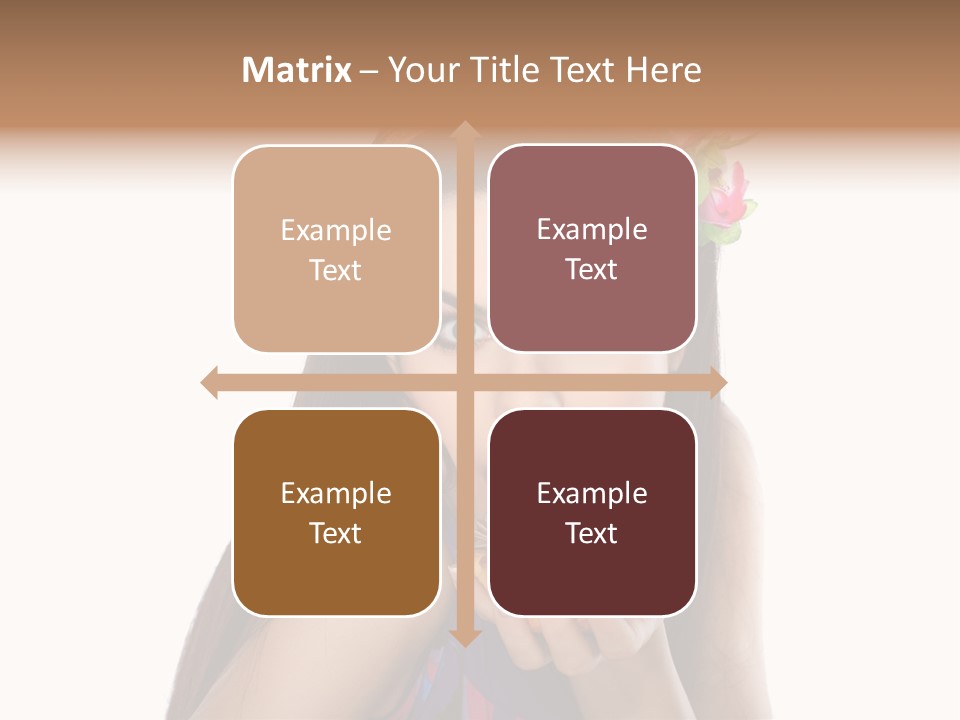 Long Female Fashion PowerPoint Template