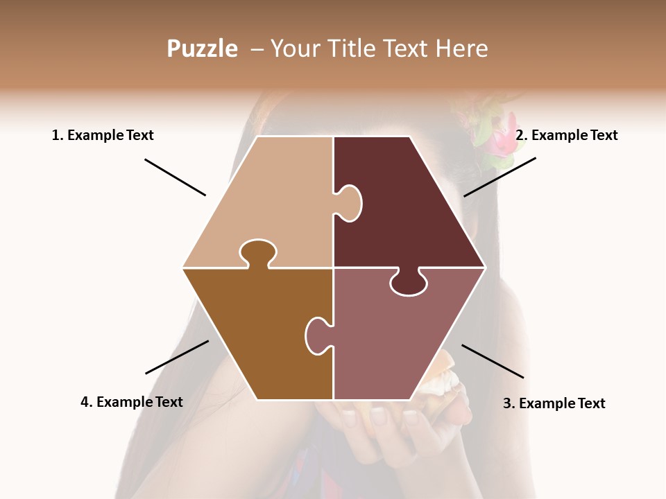 Long Female Fashion PowerPoint Template