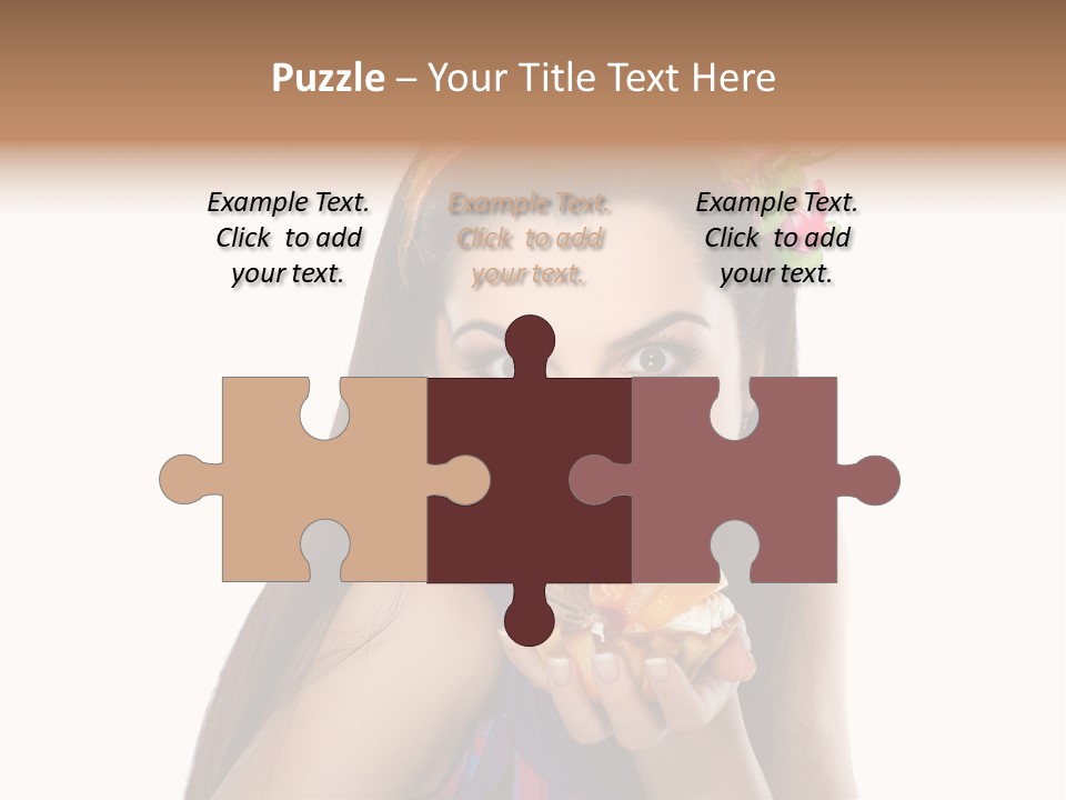 Long Female Fashion PowerPoint Template