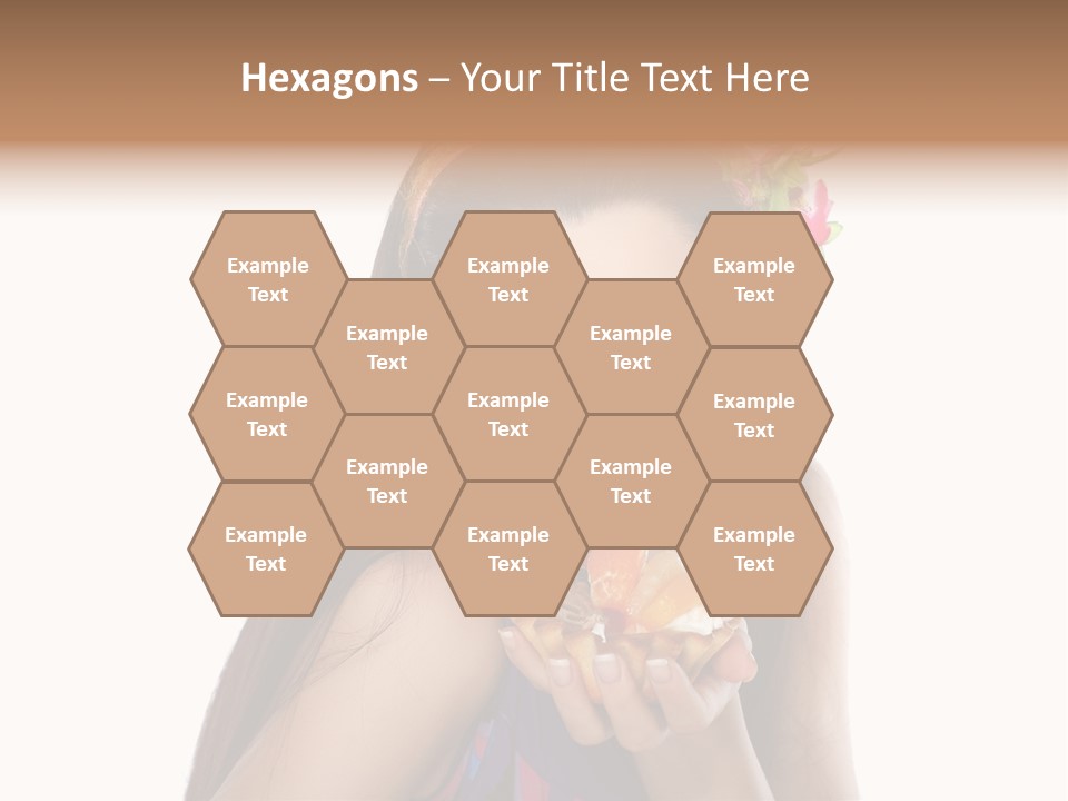 Long Female Fashion PowerPoint Template