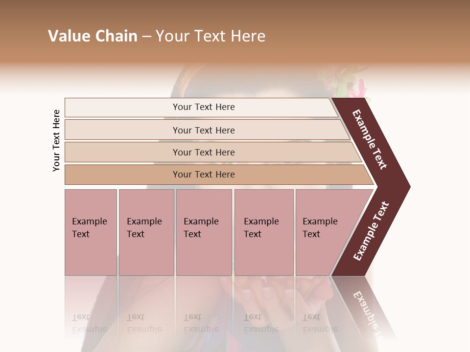 Long Female Fashion PowerPoint Template