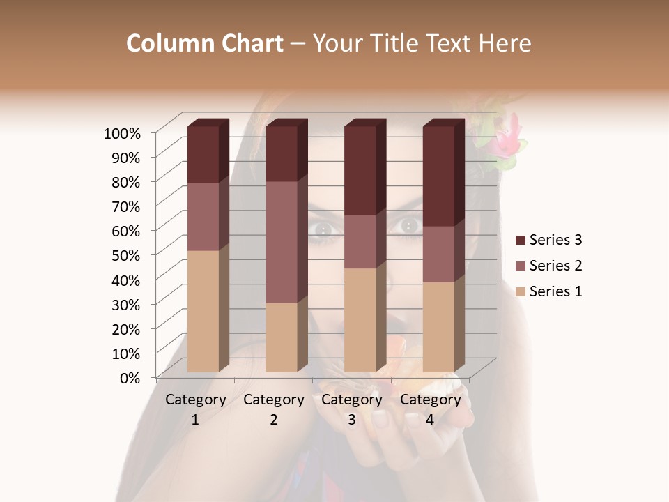 Long Female Fashion PowerPoint Template