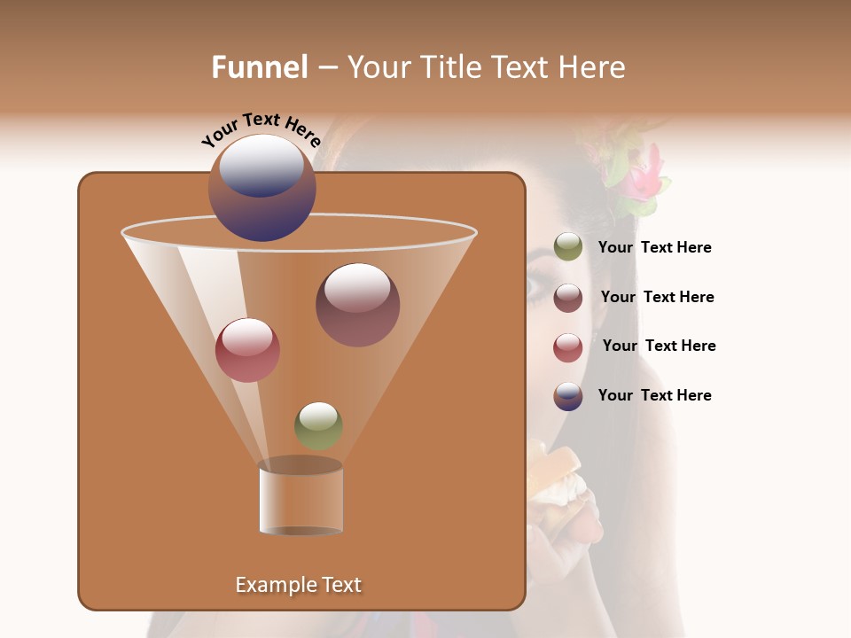 Long Female Fashion PowerPoint Template