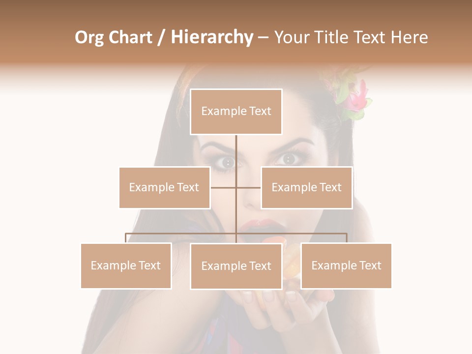 Long Female Fashion PowerPoint Template