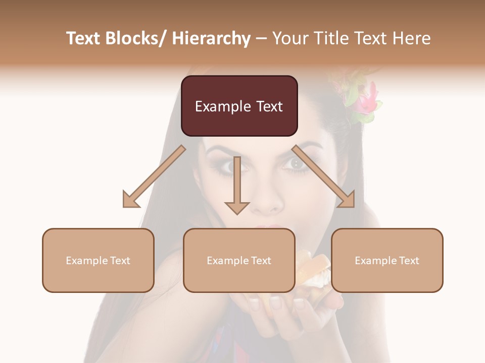 Long Female Fashion PowerPoint Template