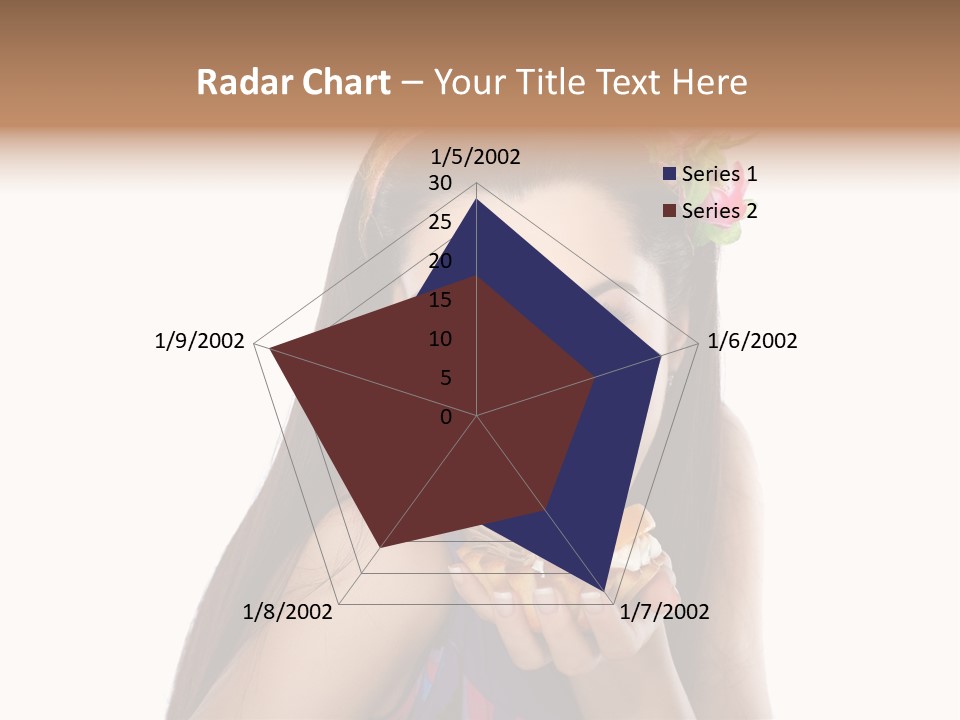 Long Female Fashion PowerPoint Template