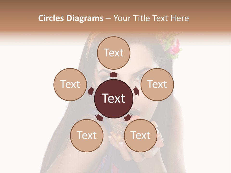 Long Female Fashion PowerPoint Template