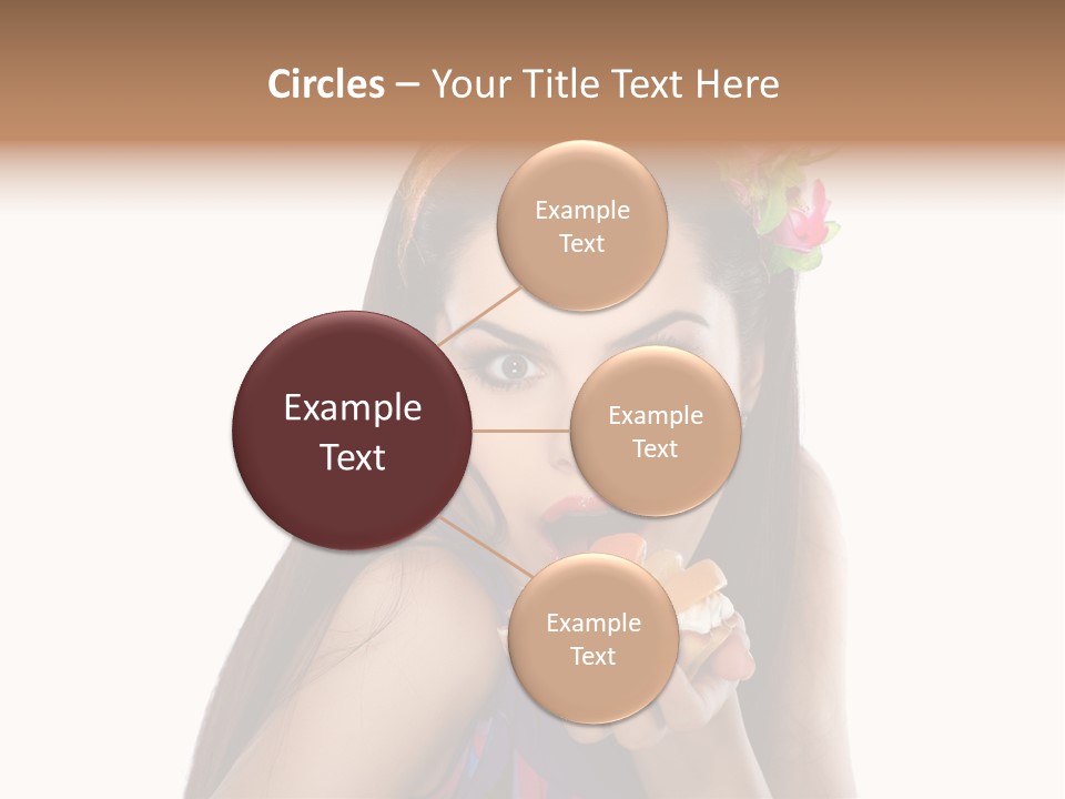 Long Female Fashion PowerPoint Template