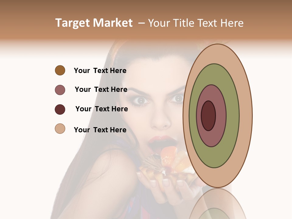 Long Female Fashion PowerPoint Template