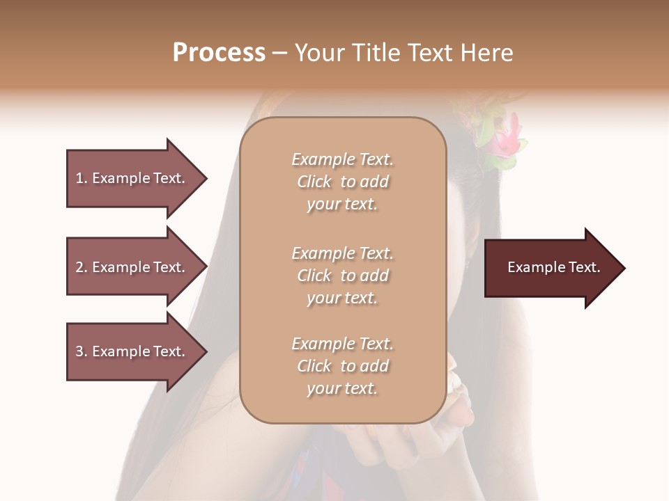 Long Female Fashion PowerPoint Template