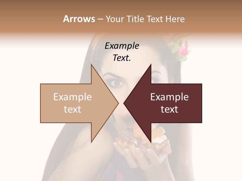 Long Female Fashion PowerPoint Template