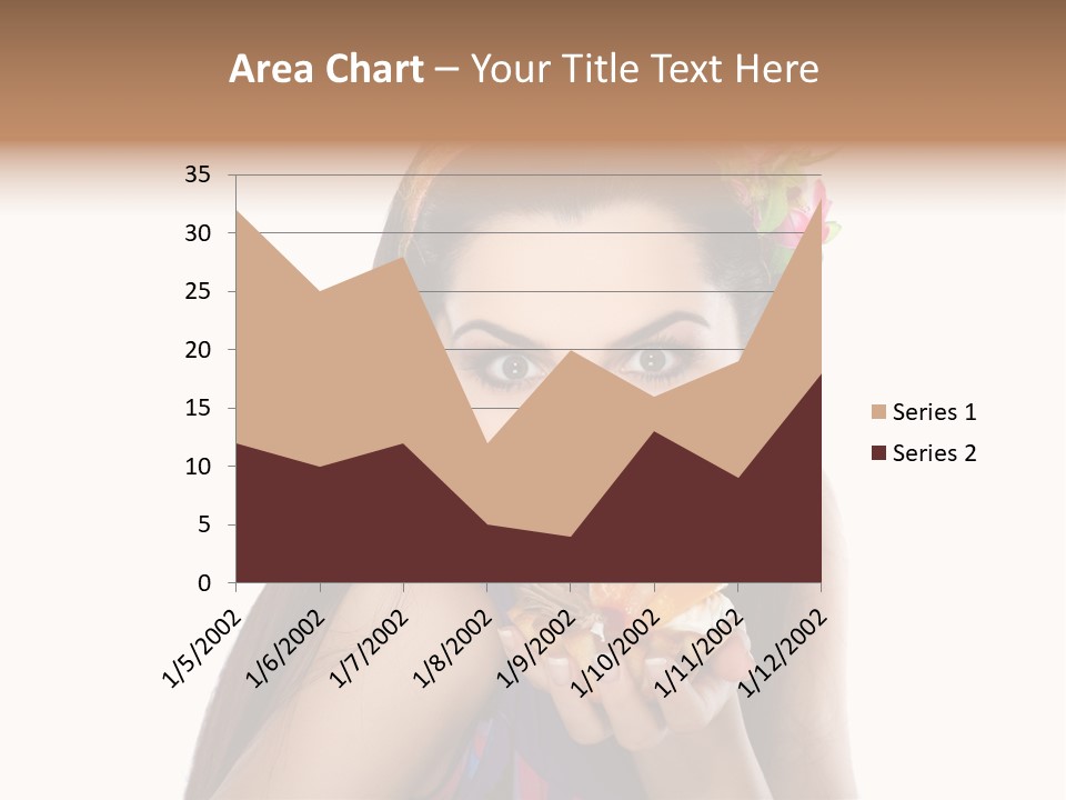 Long Female Fashion PowerPoint Template