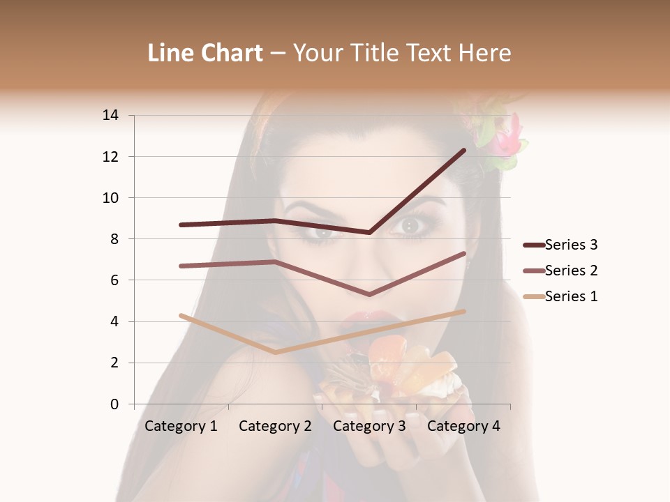 Long Female Fashion PowerPoint Template