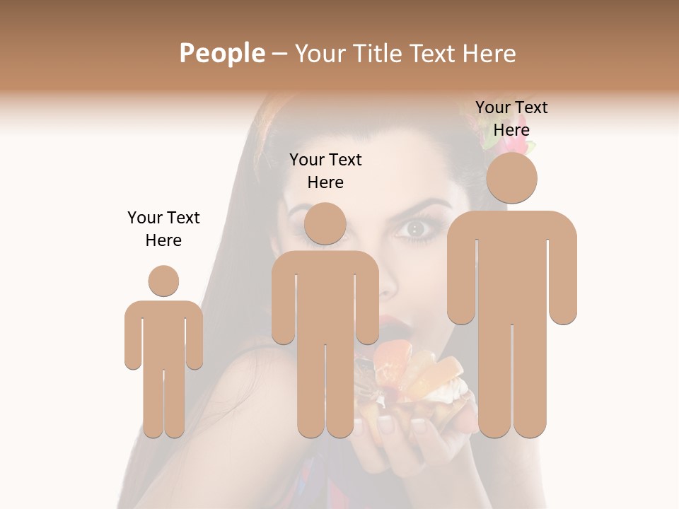 Long Female Fashion PowerPoint Template