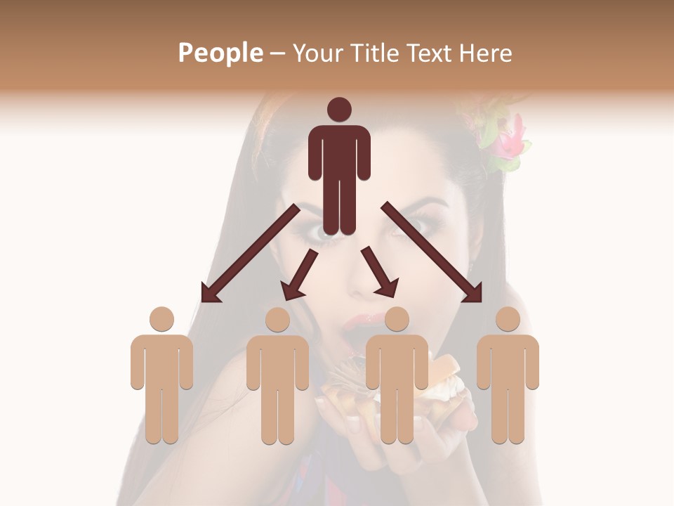 Long Female Fashion PowerPoint Template