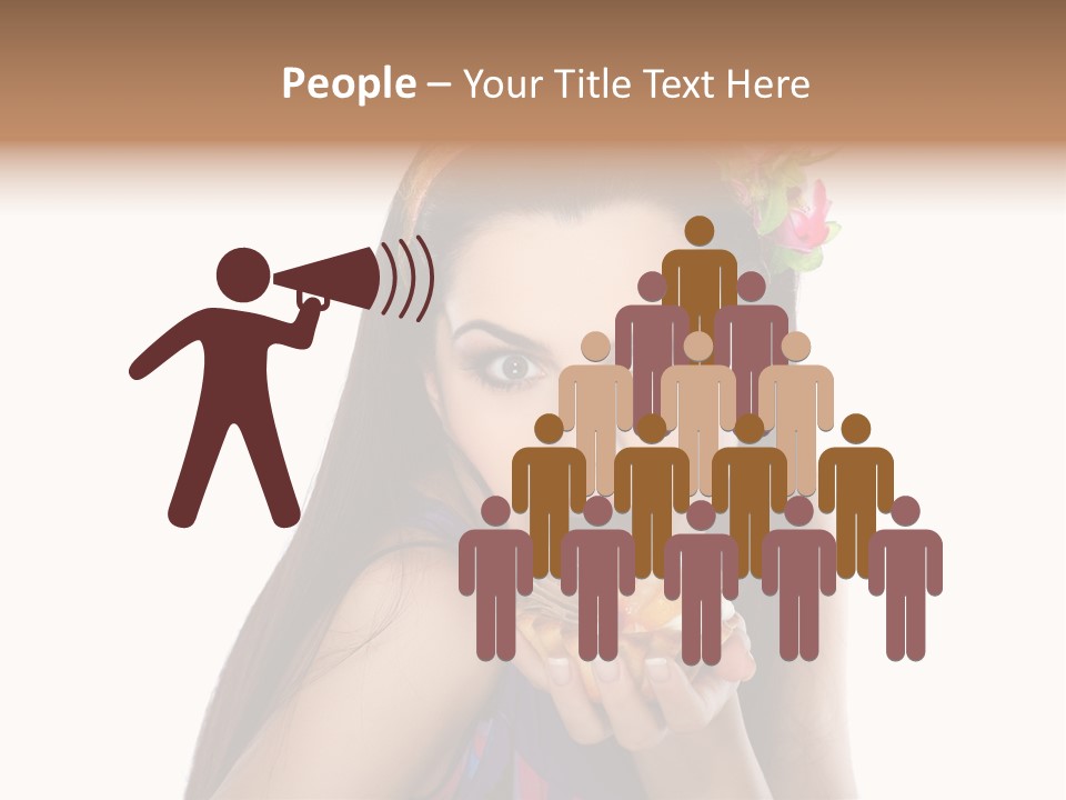 Long Female Fashion PowerPoint Template