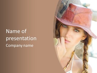 Beautiful Accessories One PowerPoint Template