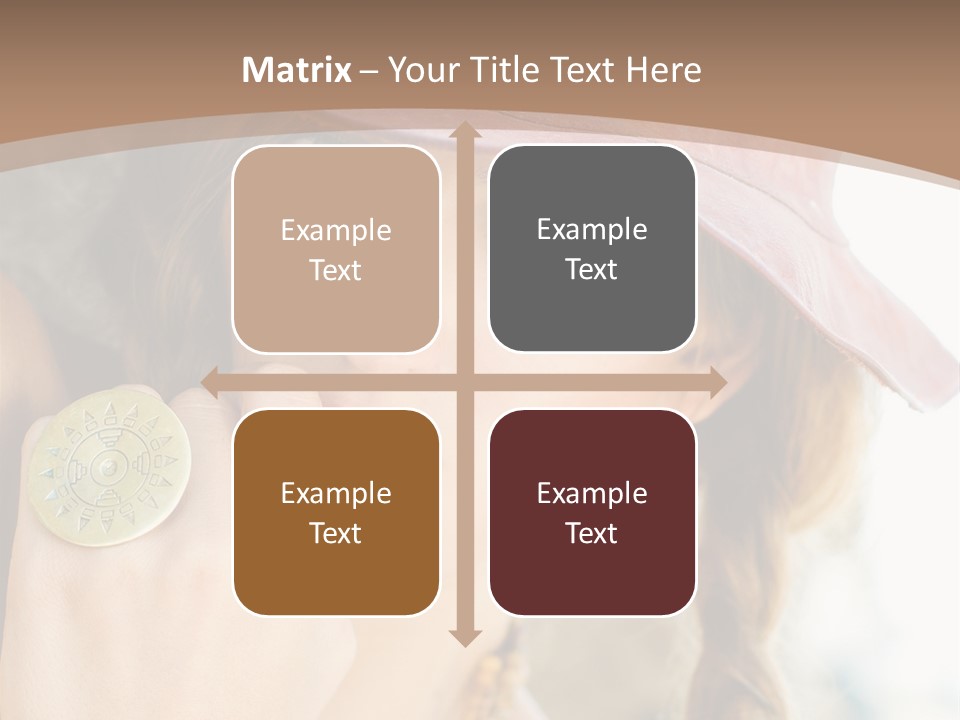 Beautiful Accessories One PowerPoint Template