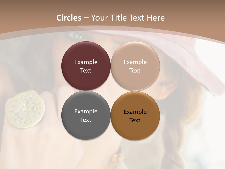 Beautiful Accessories One PowerPoint Template