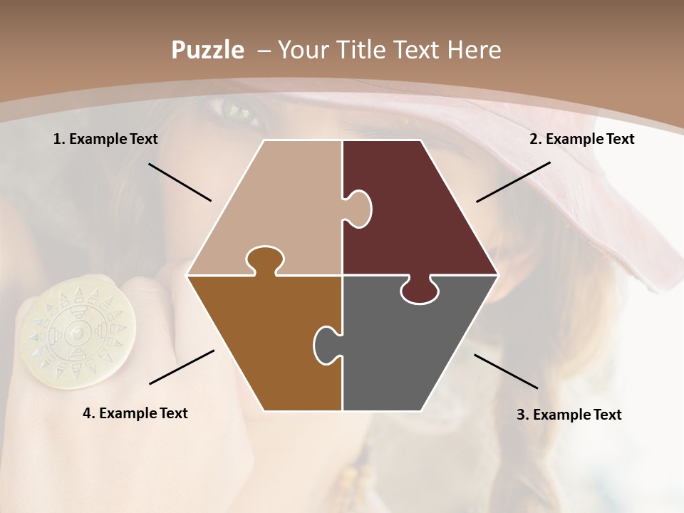 Beautiful Accessories One PowerPoint Template