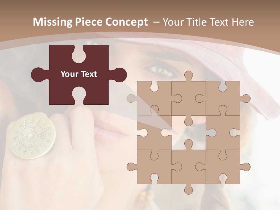 Beautiful Accessories One PowerPoint Template