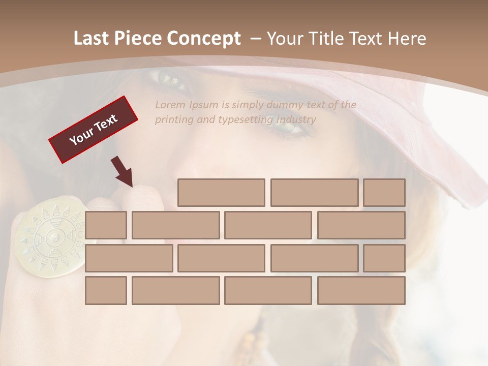 Beautiful Accessories One PowerPoint Template