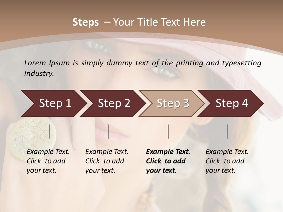 Beautiful Accessories One PowerPoint Template