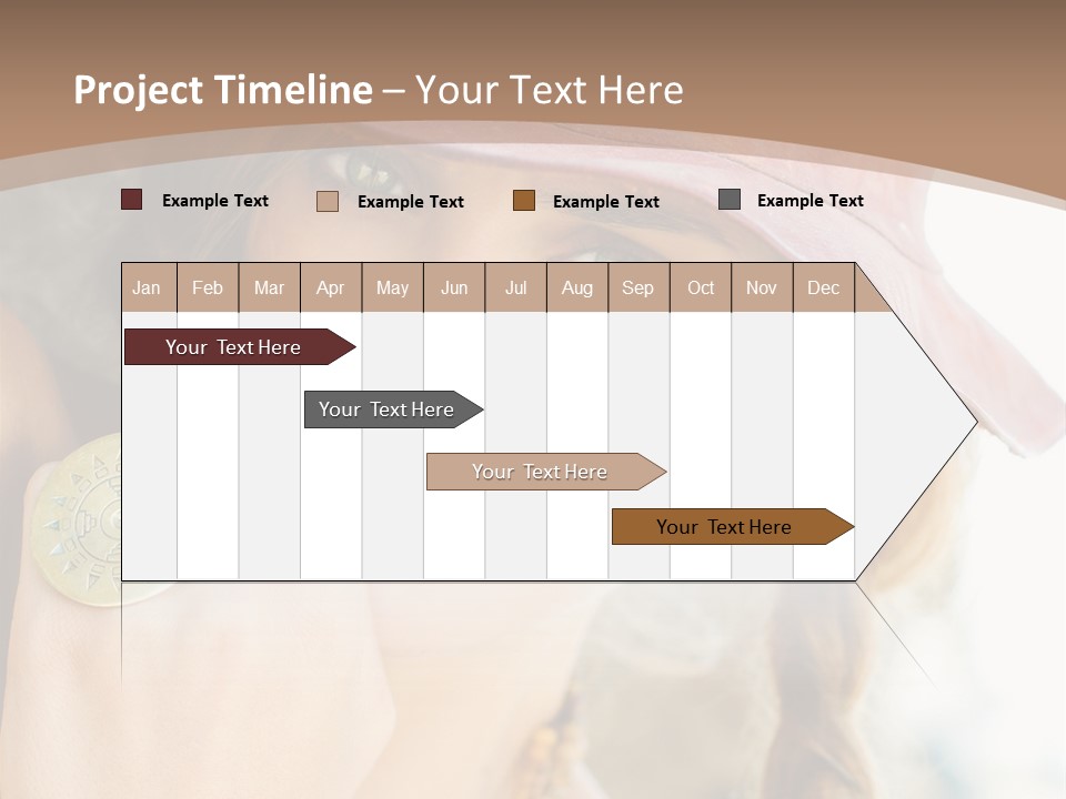 Beautiful Accessories One PowerPoint Template