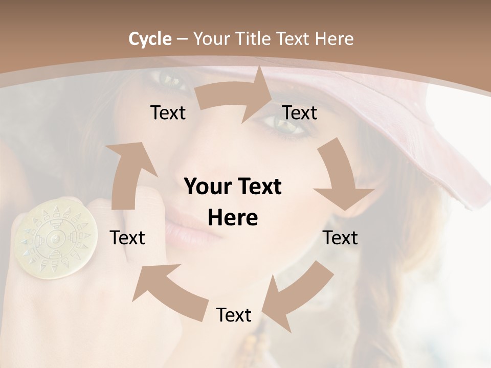 Beautiful Accessories One PowerPoint Template